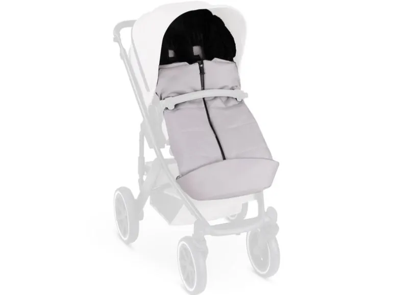 ABC Design Winterfusssack Polyester Schwarz 98 x 47 x 8 cm