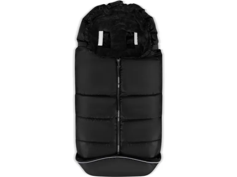 ABC Design Winterfusssack Polyester Schwarz 98 x 47 x 8 cm