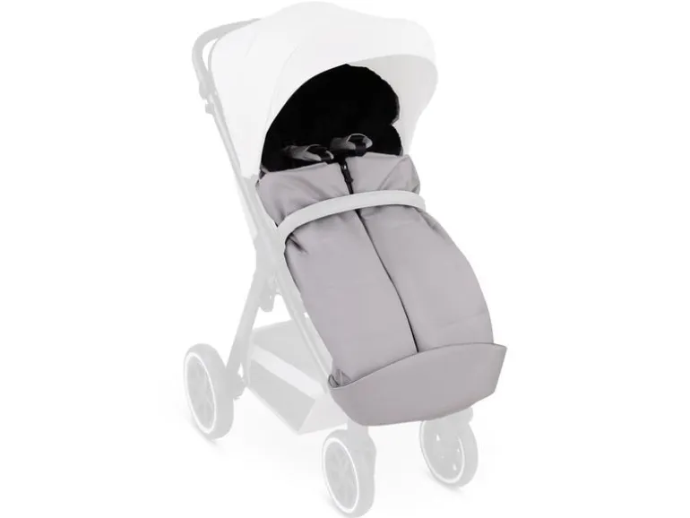 ABC Design Winterfusssack Polyester Schwarz 98 x 47 x 8 cm