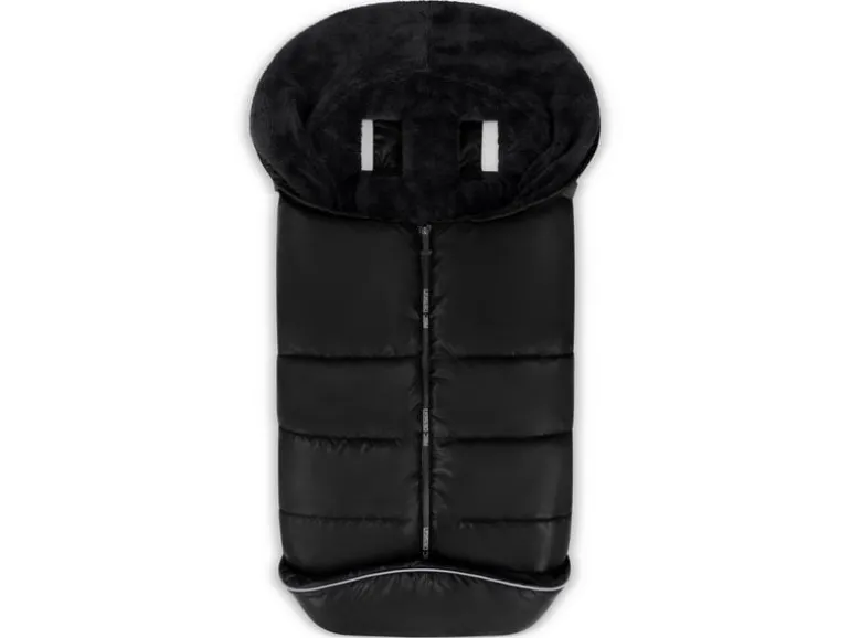 ABC Design Winterfusssack Polyester Schwarz 98 x 47 x 8 cm