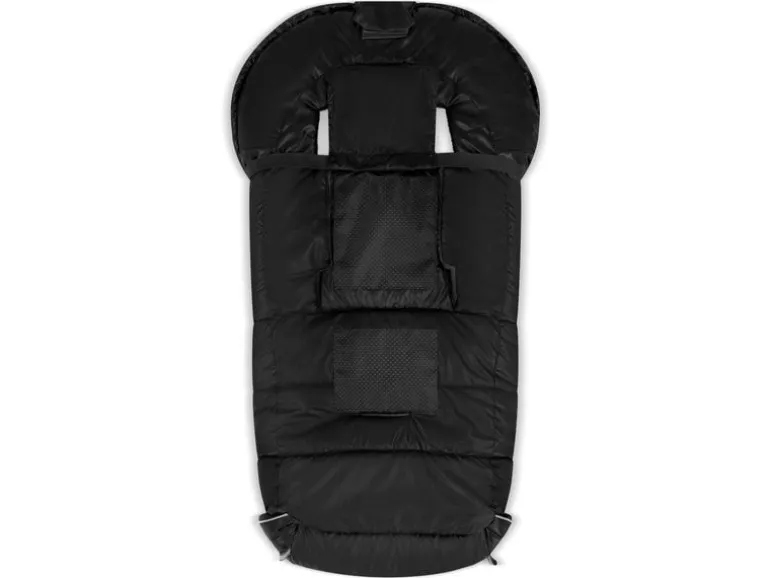 ABC Design Winterfusssack Polyester Schwarz 98 x 47 x 8 cm