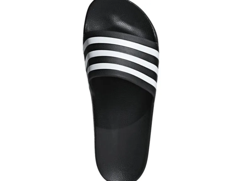 adidas Adilette Aqua Slides Schwarz, 47
