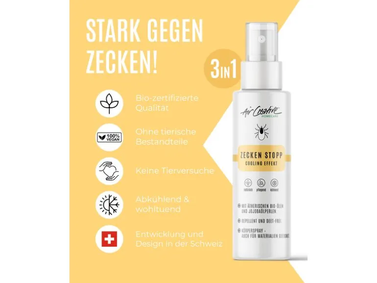 Air Creative Insektenschutz-Spray Körperspray Zeckenstopp 100 ml