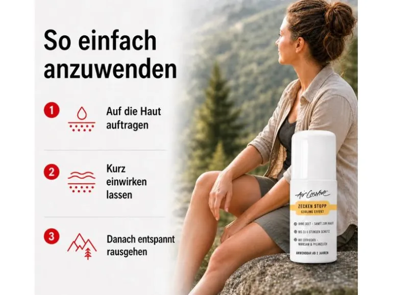 Air Creative Körper Roll-on Zeckenstopp 60 ml