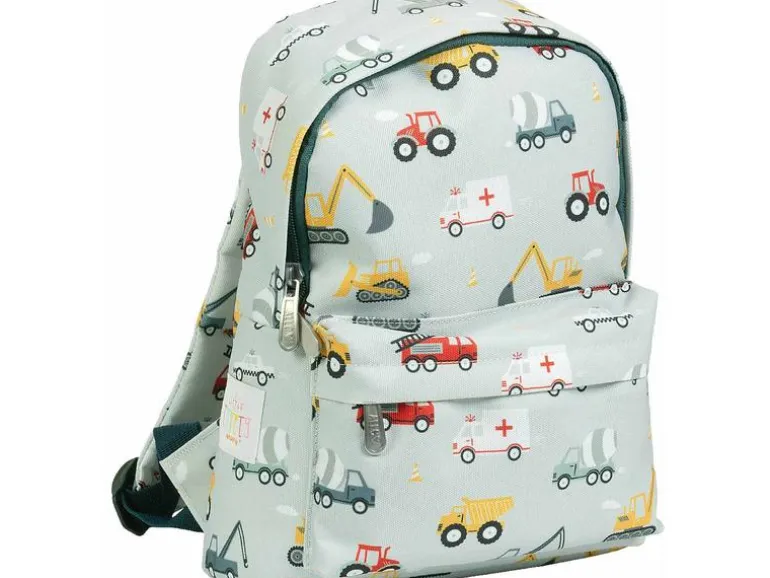 A Little Lovely Company Rucksack Fahrzeuge