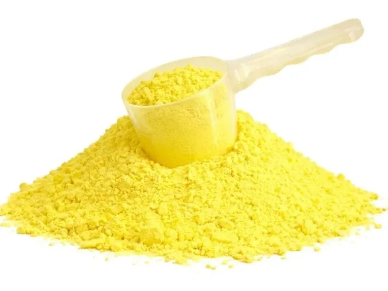 alldoro Nachfüll-Kreidepulver Gelb 1 kg