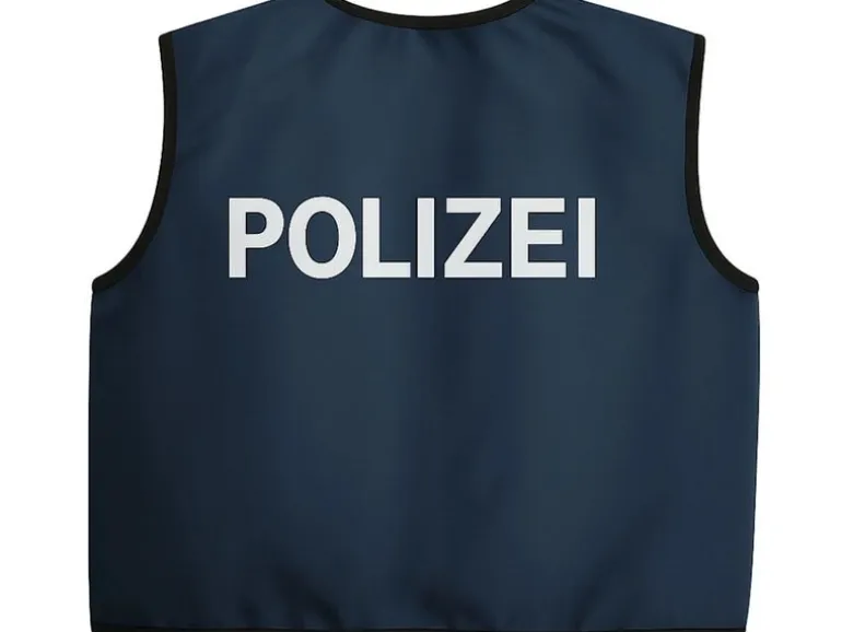alldoro Polizei Rollenspiel-Set 9-teilig mit LED-Blaulicht und Sound