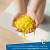 alldoro Squishy Worms Gelb, Kunststoff, 120 g