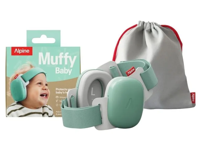Alpine Gehörschutz Muffy Baby 2.0 Salbeigrün