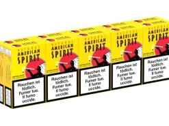 American Spirit Zigaretten Gelb Box Stange à 10 Pack