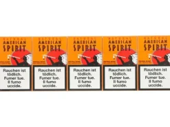 American Spirit Zigaretten Orange Box Stange à 10 Pack