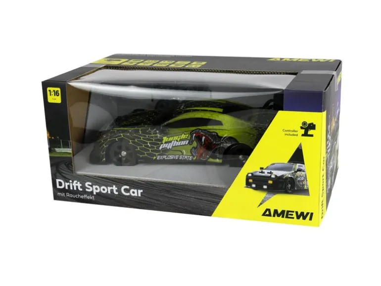 Amewi Drift Sport Car GTR 4WD 1:16 RTR Gelb