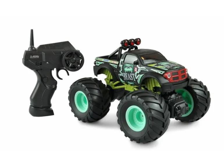 Amewi Monster Truck Big Buster Grün, RTR, 1:18