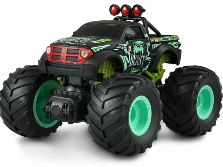 Amewi Monster Truck Big Buster Grün, RTR, 1:18