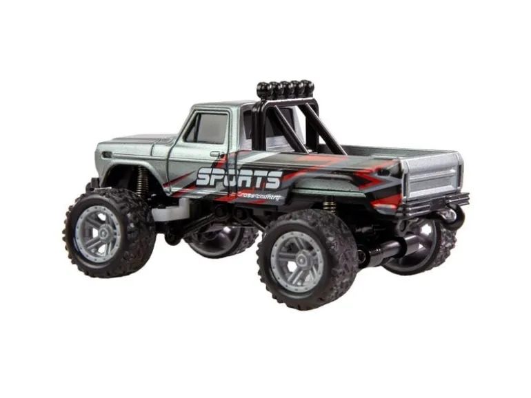 Amewi Monster Truck Die Cast 1:64 RTR, Grau