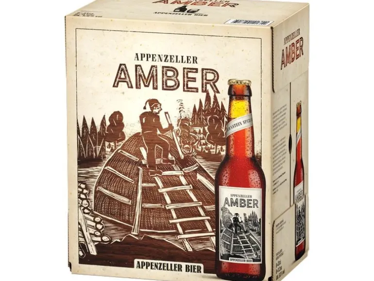 Appenzeller Bier Bier Amber 6 x 0.33 l