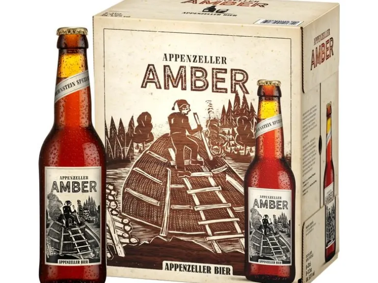 Appenzeller Bier Bier Amber 6 x 0.33 l