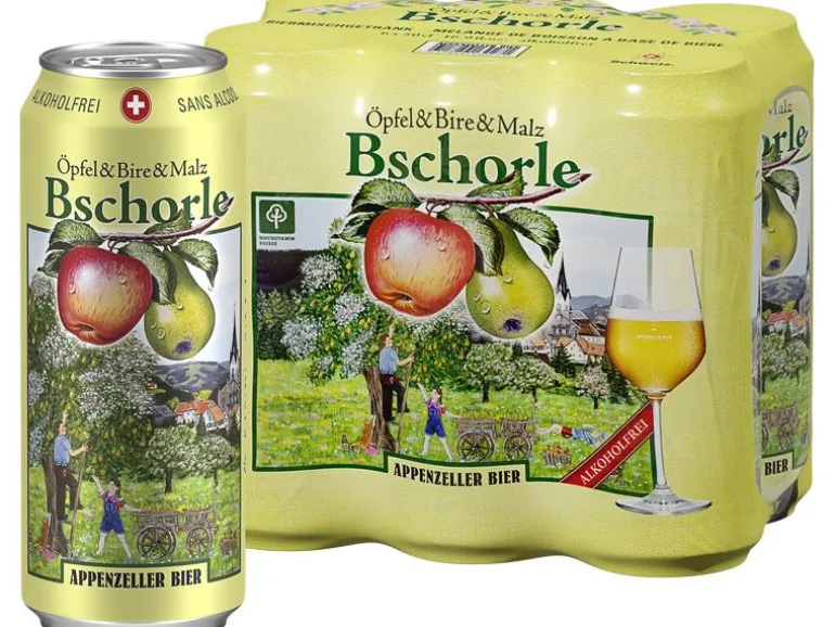 Appenzeller Bier Bier Bschorle alkoholfrei 6 x 0.5 l