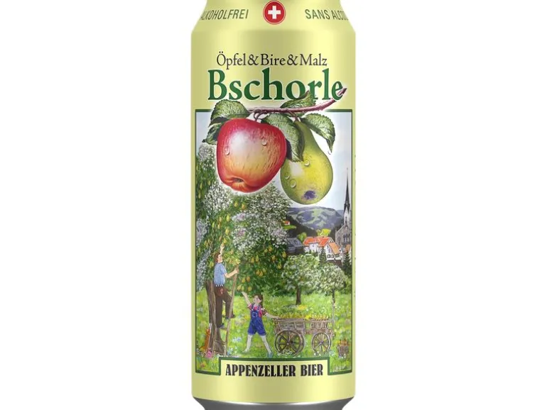 Appenzeller Bier Bier Bschorle alkoholfrei 6 x 0.5 l