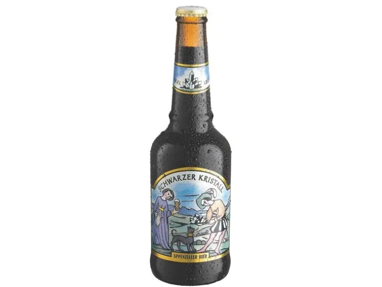 Appenzeller Bier Bier Schwarzer Kristall 15 x 0.33 l