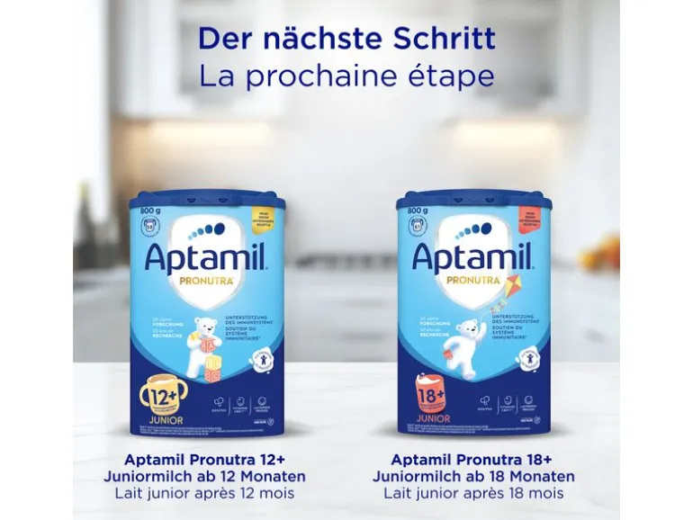 Aptamil Folgemilch Pronutra 3, 4x 800 g