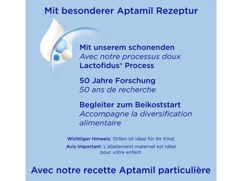 Aptamil Folgemilch Pronutra 2, 800 g
