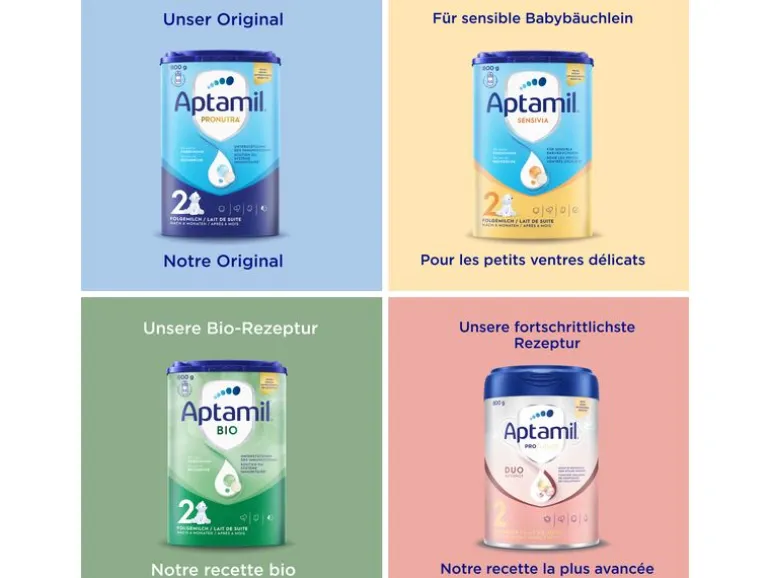 Aptamil Folgemilch Pronutra 2, 800 g