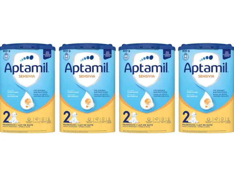 Aptamil Folgemilch Sensivia 2, 4x 800 g