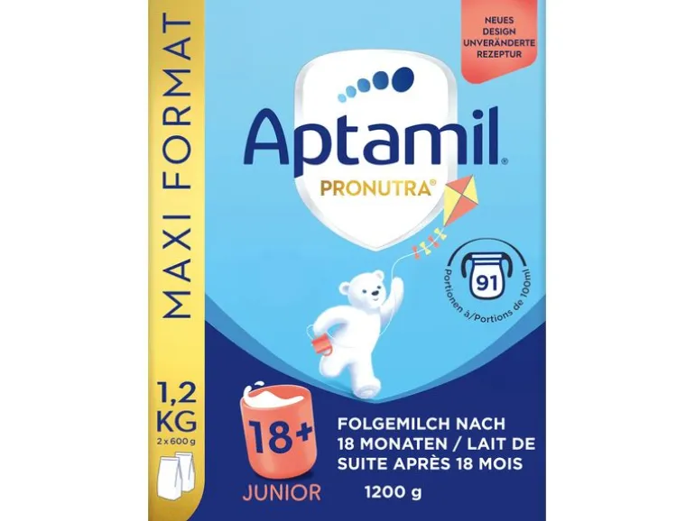 Aptamil Juniormilch Pronutra Junior 18+ Nature, 6x 600 g