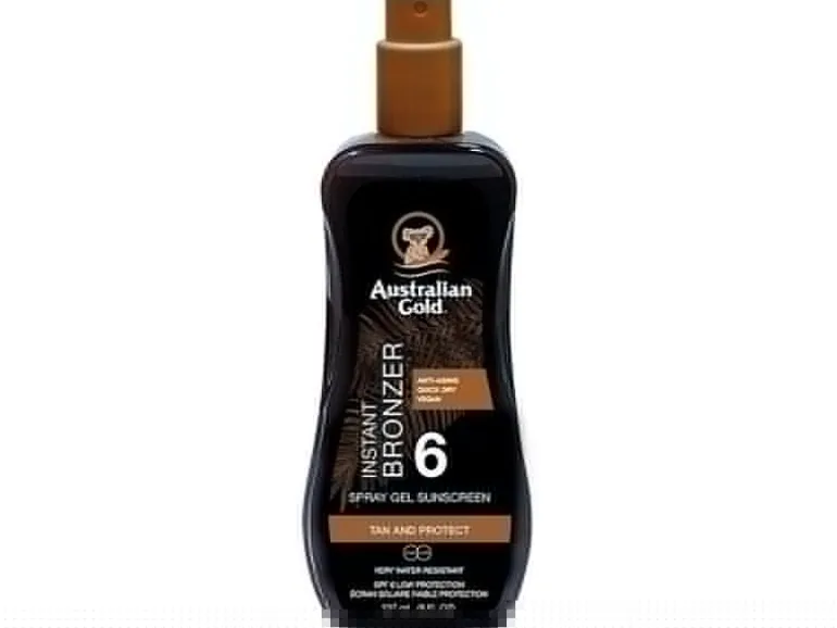 Australian Gold Spray Gel mit sofortigem Bräuner SPF 6 237 ml