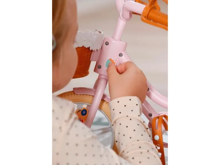 Baby Born Fahrrad mit Welpen Lucky und Stützrädern
