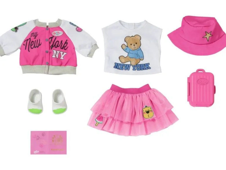 Baby Born Puppenkleidung Deluxe Reiseoutfit 43 cm