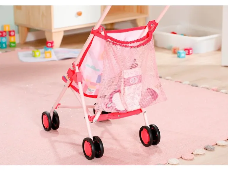 Baby Born Puppenwagen mit Tasche Pink