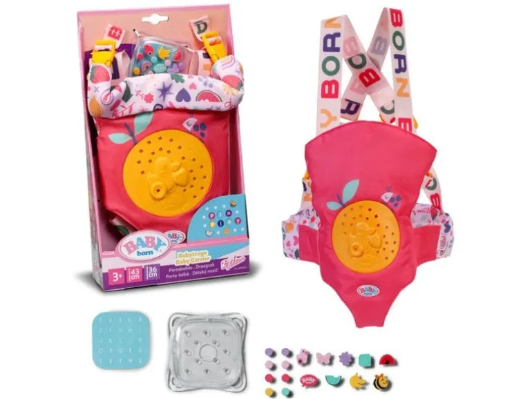 Baby Born Puppenzubehör Pinplay Babytrage