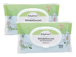 Babydream Windelbeutel Einweg 2 x 100 Stück