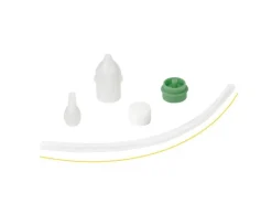Badabulle Nasensauger mit Mundstück Olivgrün/Weiss