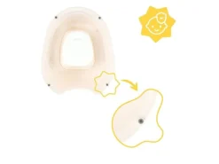 Badabulle Töpfchen Töpfchen Beige/Weiss