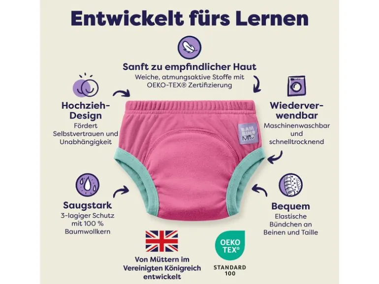 Bambino Mio Trainingswindeln Grösse 4-5