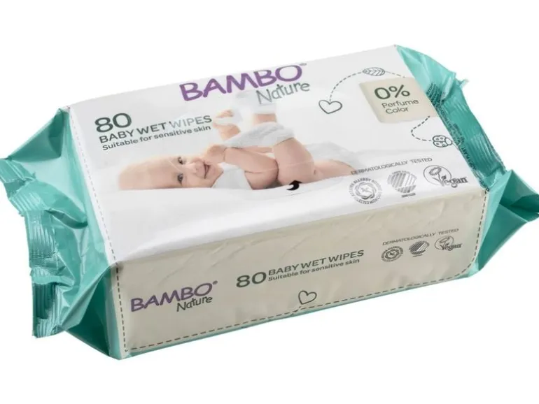 Bambo Nature Feuchttücher 80 Stück