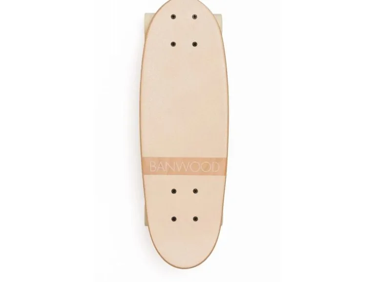 Banwood Cruiser Skateboard Ahorn Creme