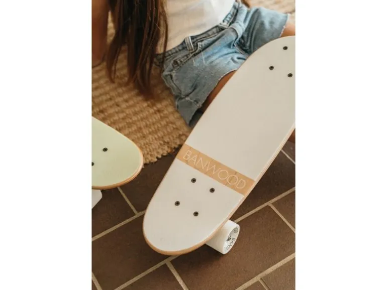 Banwood Cruiser Skateboard Ahorn Creme