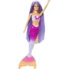 Barbie Puppe Barbie Meerjungfrau mit Farbwechsel