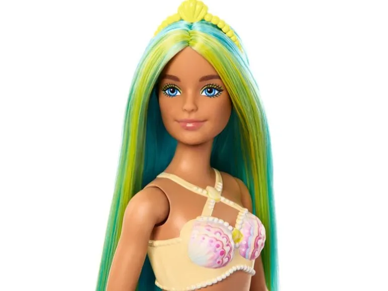Barbie Puppe Barbie Meerjungfrau Blau
