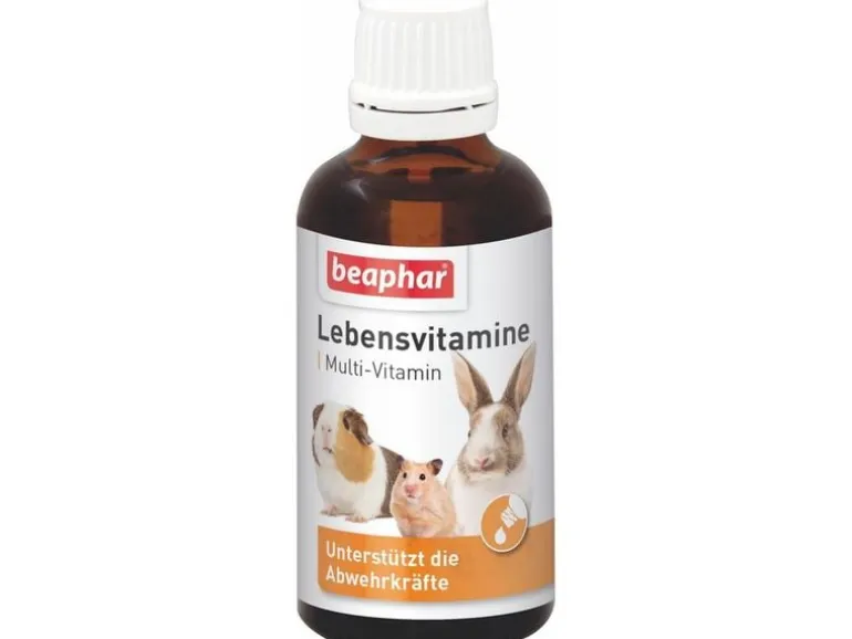 Beaphar Lebensvitamine Lebensvitamine für Kleinsäuger 50 ml