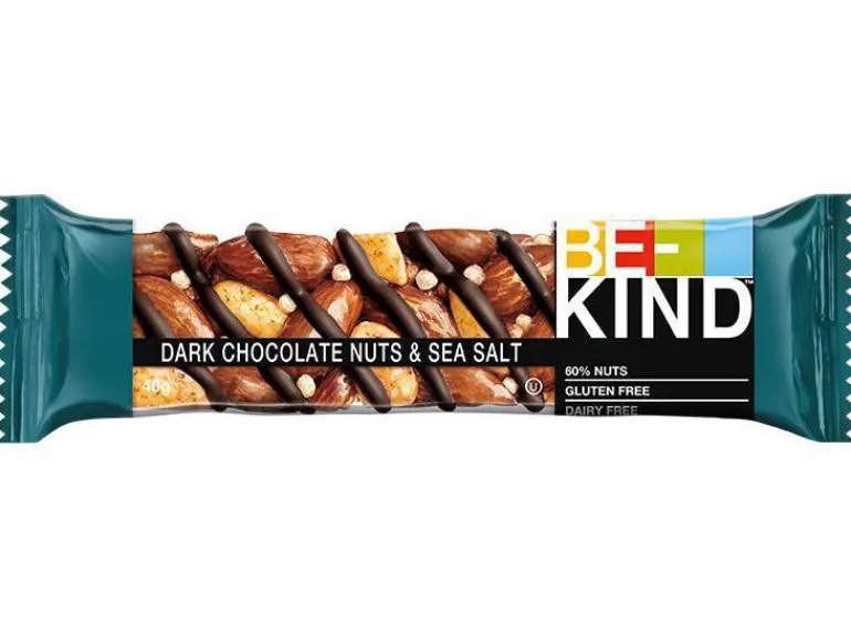BE-KIND Riegel Dark Chocolate Nuts & Sea Salt 12 x 40 g