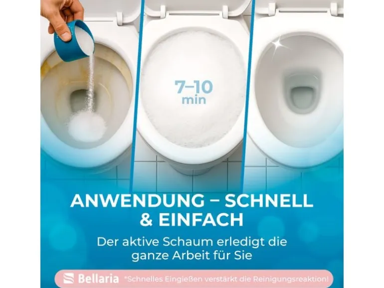 Bellaria WC-Reiniger Schaum «deep ocean» 700 ml