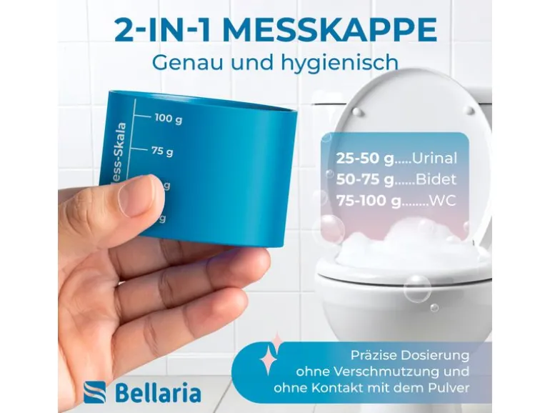 Bellaria WC-Reiniger Schaum «deep ocean» 700 ml