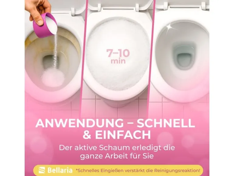 Bellaria WC-Reiniger Schaum «spring flowers» 700 ml