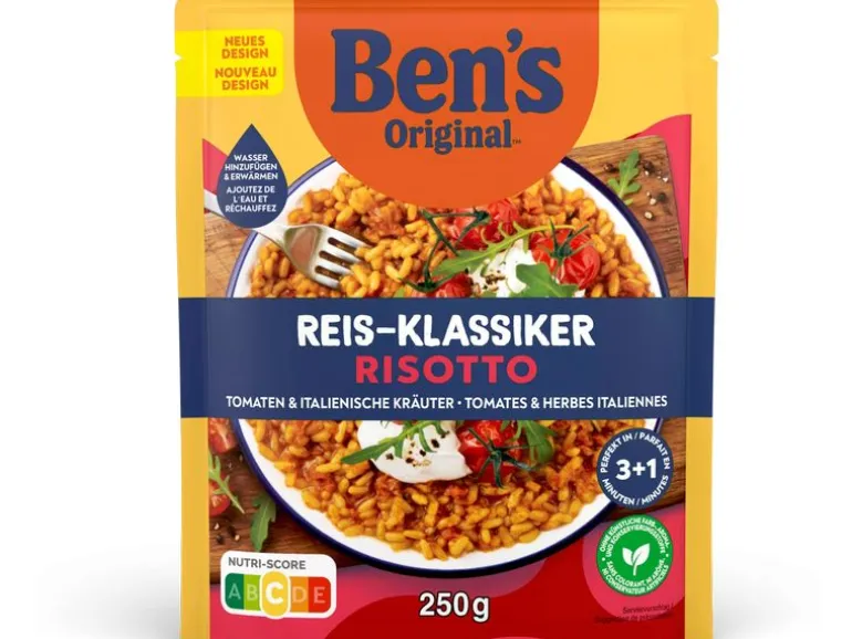 Ben's Original Fertiggericht Risotto Tomaten und italienische Kräuter 250 g