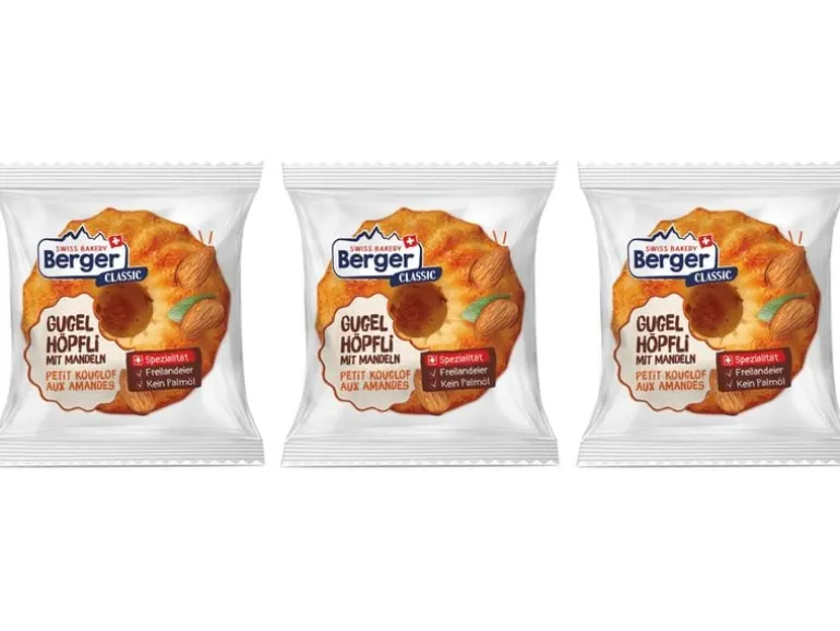 Berger Gugelhöpfli aux Amandes 3 x 45 g